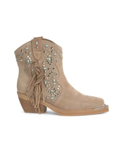 Alma en Pena Botines Planos|BOTÍN PLANO CON FLECOS