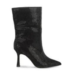 Alma en Pena Botines De Tacón|BOTÍN PUNTERA AFILADA BRILLOS