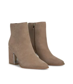 Alma en Pena Botines De Tacón|BOTÍN TACHAS CREMALLERA LATERAL