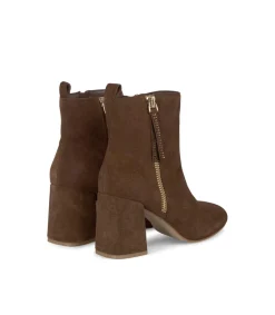 Alma en Pena Botines De Tacón|BOTÍN TACÓN BLOQUE CREMALLERA