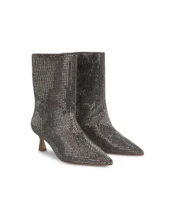 Alma en Pena Botines De Tacón|BOTÍN TACÓN CHUPETE BRILLOS