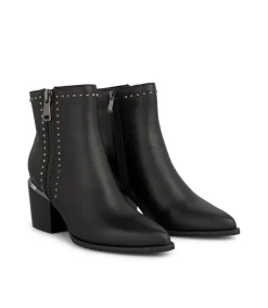 Alma en Pena Botines De Tacón|BOTÍN TACÓN CON CREMALLERA