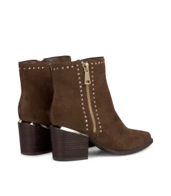 Alma en Pena Botines De Tacón|BOTÍN TACÓN CON CREMALLERA