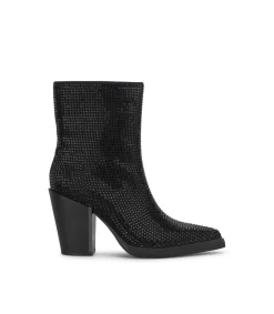 Alma en Pena Botines De Tacón|BOTÍN TACÓN CUBIERTO CON PEDRERÍA