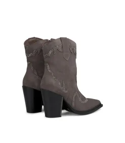 Alma en Pena Botines De Tacón|BOTÍN TACÓN PUNTERA AFILADA BRILLOS