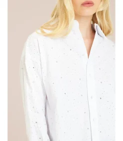 Alma en Pena Camisas|CAMISA CON DETALLES DE PEDRERÍA