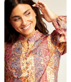 Alma en Pena Camisas|CAMISA CUELLO MAO ABOTONADA