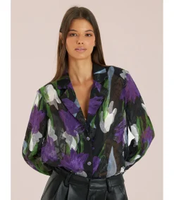 Alma en Pena Camisas|CAMISA SEMITRANSPARENTE