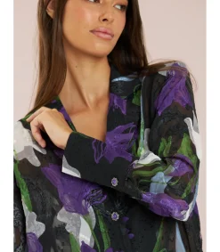 Alma en Pena Camisas|CAMISA SEMITRANSPARENTE