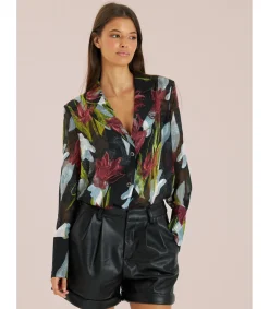 Alma en Pena Camisas|CAMISA SEMITRANSPARENTE