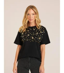 Alma en Pena Camisas|CAMISETA CON ABALORIOS