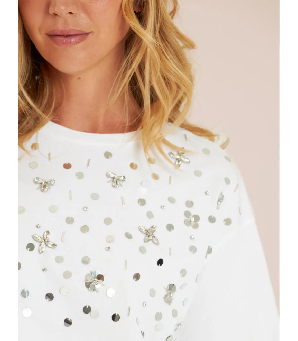 Alma en Pena Camisas|CAMISETA CON ABALORIOS