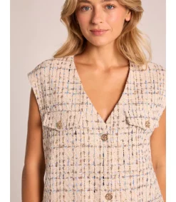 Alma en Pena Chaquetas|CHALECO PUNTO