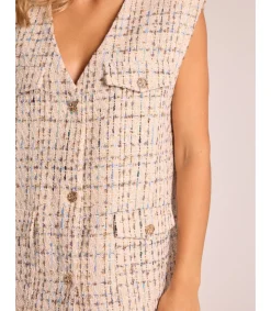 Alma en Pena Chaquetas|CHALECO PUNTO