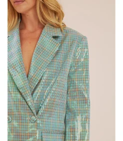 Alma en Pena Chaquetas|CHAQUETA CUBIERTA CON LENTEJUELAS