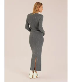 Alma en Pena Chaquetas|CHAQUETA PUNTO HILO METALIZADO