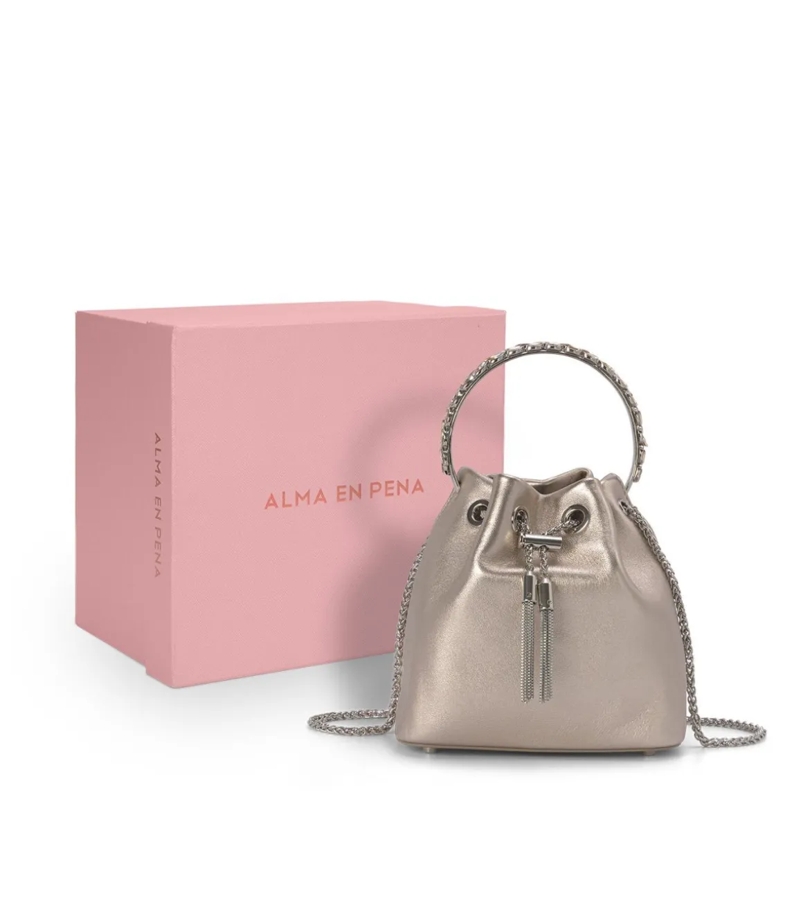 Alma en Pena Bolsos|CLUTCH ASA TIPO ANILLO