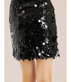 Alma en Pena Faldas|FALDA LENTEJUELAS CORTA