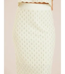 Alma en Pena Faldas|FALDA PUNTO DETALLES BRILLANTES