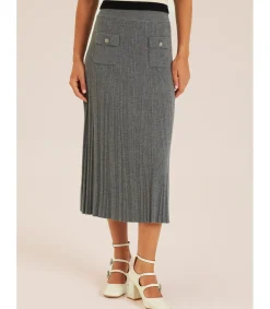 Alma en Pena Faldas|FALDA PUNTO TABLAS