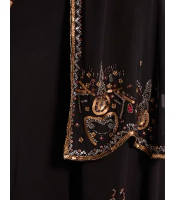 Alma en Pena Chaquetas|KIMONO LARGO ABALORIOS