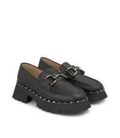 Alma en Pena Zapatos Planos|MOCASÍN PLATAFORMA CON TACHAS