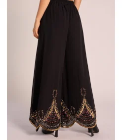 Alma en Pena Pantalones|PANTALÓN RECTO ABALORIOS