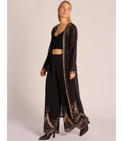 Alma en Pena Pantalones|PANTALÓN RECTO ABALORIOS