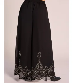 Alma en Pena Pantalones|PANTALÓN RECTO HILO METALIZADO