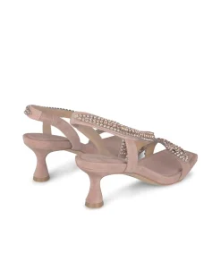 Alma en Pena Sandalias|SANDALIA TACÓN BAJO SERPIENTE