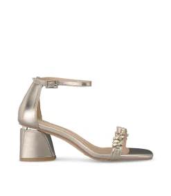 Alma en Pena Sandalias|SANDALIA TACÓN CUADRADO PULSERA