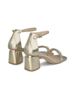 Alma en Pena Sandalias|SANDALIA TACÓN CUADRADO PULSERA