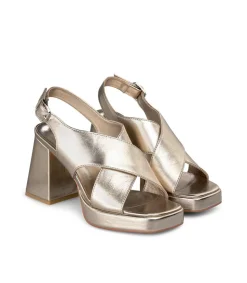 Alma en Pena Sandalias|SANDALIA TACÓN CUADRADO TIRAS