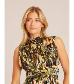 Alma en Pena Camisas|TOP CUELLO CON FRUNCES