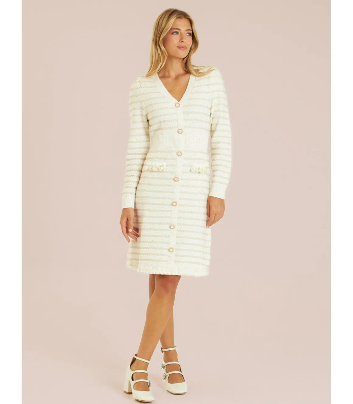 Alma en Pena Vestidos Cortos|VESTIDO CORTO DE PUNTO