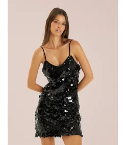 Alma en Pena Vestidos Cortos|VESTIDO DE LENTEJUELAS