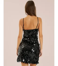 Alma en Pena Vestidos Cortos|VESTIDO DE LENTEJUELAS