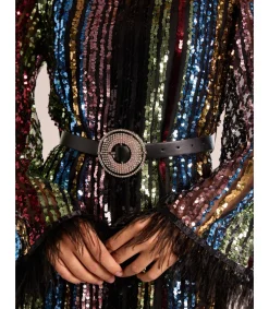 Alma en Pena Vestidos Cortos|VESTIDO MINI LENTEJUELAS