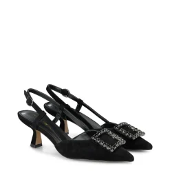 Alma en Pena Zapatos De Tacón|ZAPATO BROCHE CUADRADO