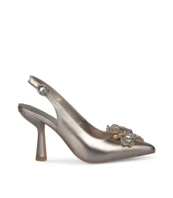 Alma en Pena Zapatos De Tacón|ZAPATO DE TACÓN BROCHE FLOR