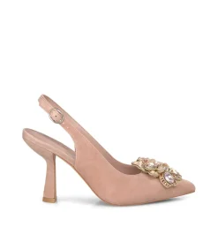 Alma en Pena Zapatos De Tacón|ZAPATO DE TACÓN BROCHE FLOR