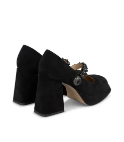 Alma en Pena Zapatos De Tacón|ZAPATO TACÓN BOTÓN PEDRERÍA