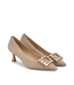 Alma en Pena Zapatos De Tacón|ZAPATO TACÓN MEDIO BROCHE