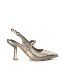 Alma en Pena Zapatos De Tacón|ZAPATO TACÓN TIRA PEDRERÍA